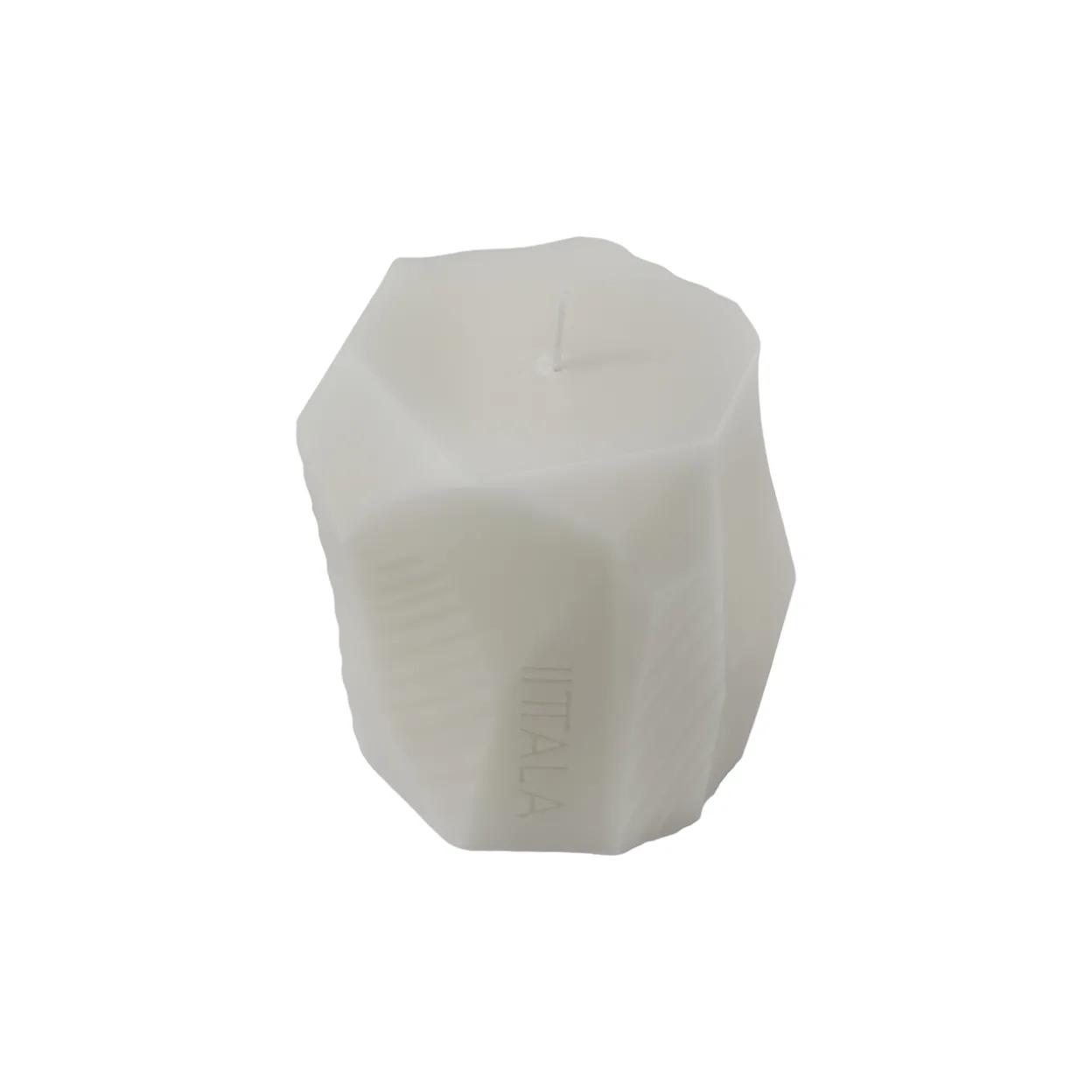 Blockljus 10cm sand