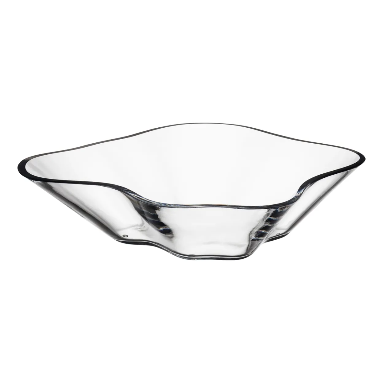 Blomma skål 279x75mm klar