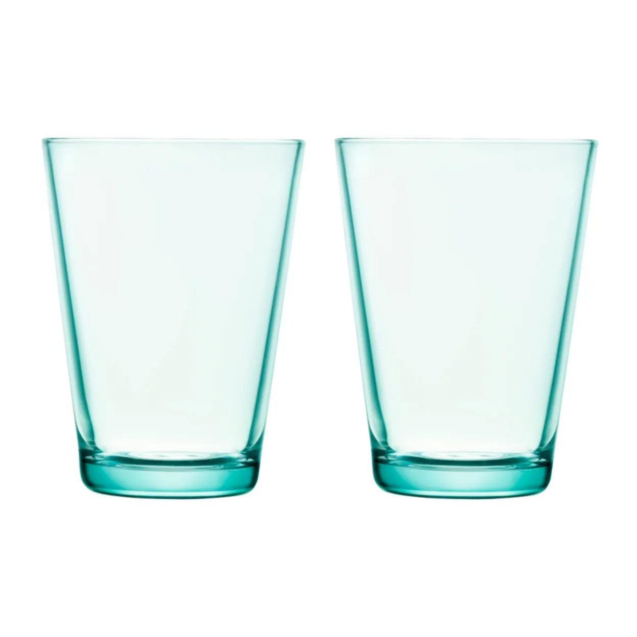 Dricksglas 40cl vattengrön 2-pack