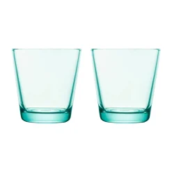 Dricksglas 21cl vattengrön 2-pack
