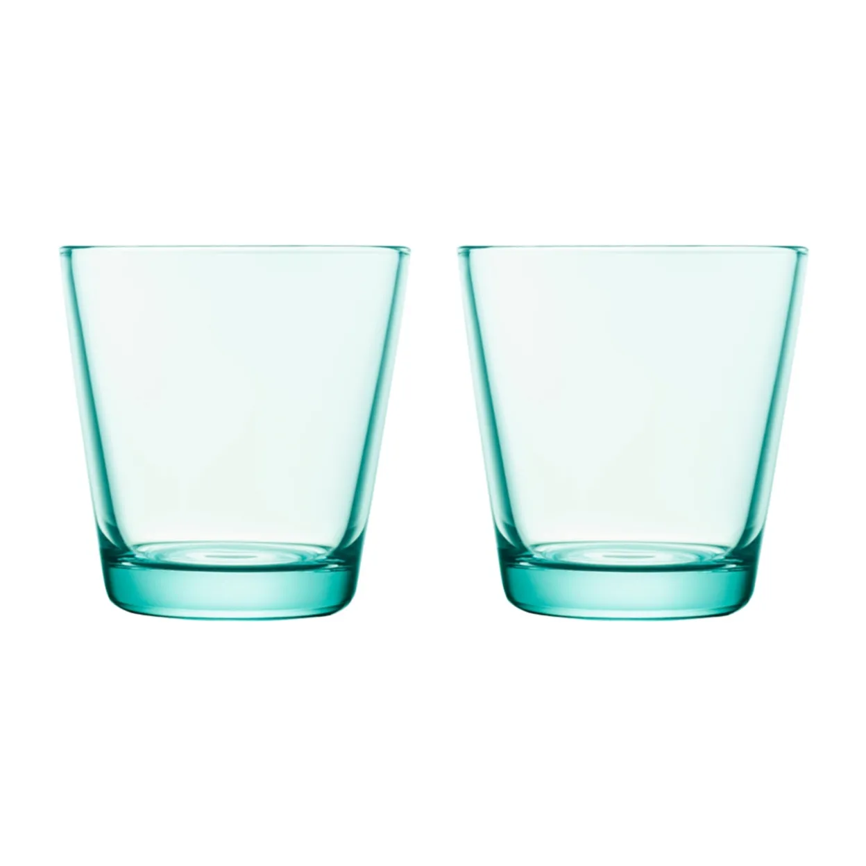 Dricksglas 21cl vattengrön 2-pack