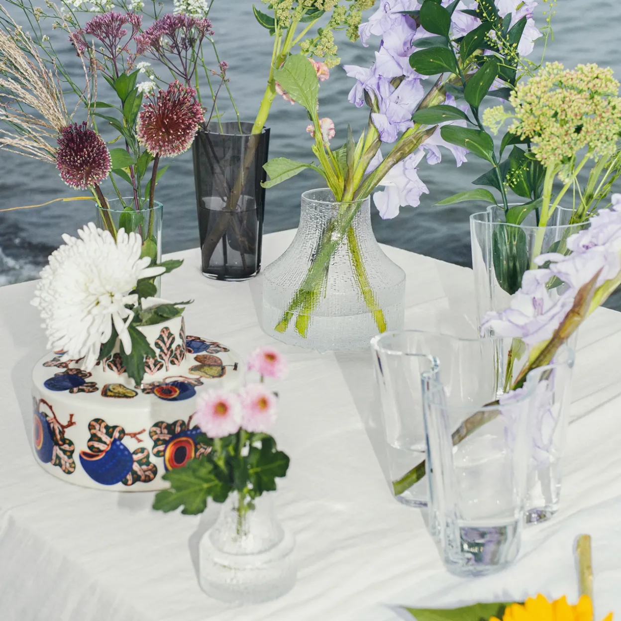Glas vas 82x97mm klar