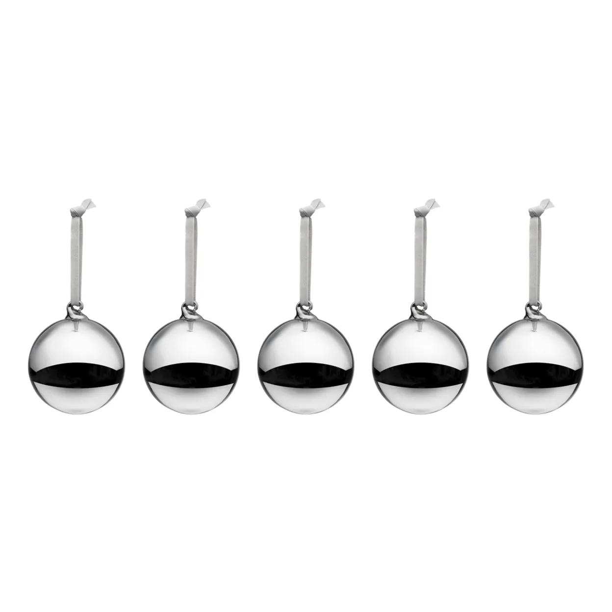 Glaskula 80mm spegel 5-pack