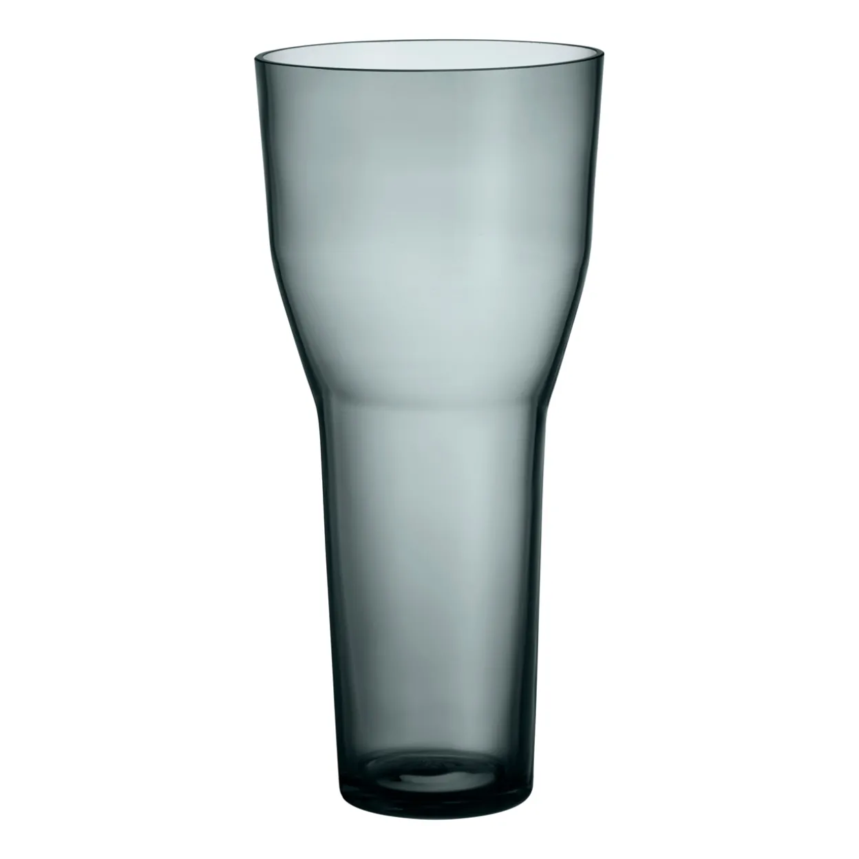 Hög vas 120x260mm stålgrå