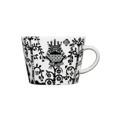 Kaffe/cappuccinokopp 0,2L & fat 15cm svart