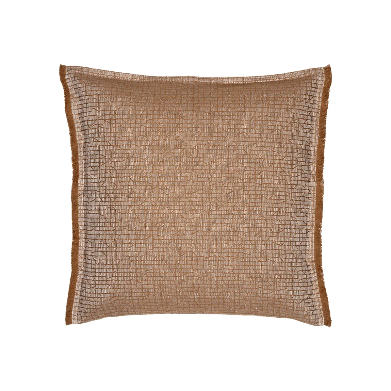 Kuddfodral 50x50cm brun