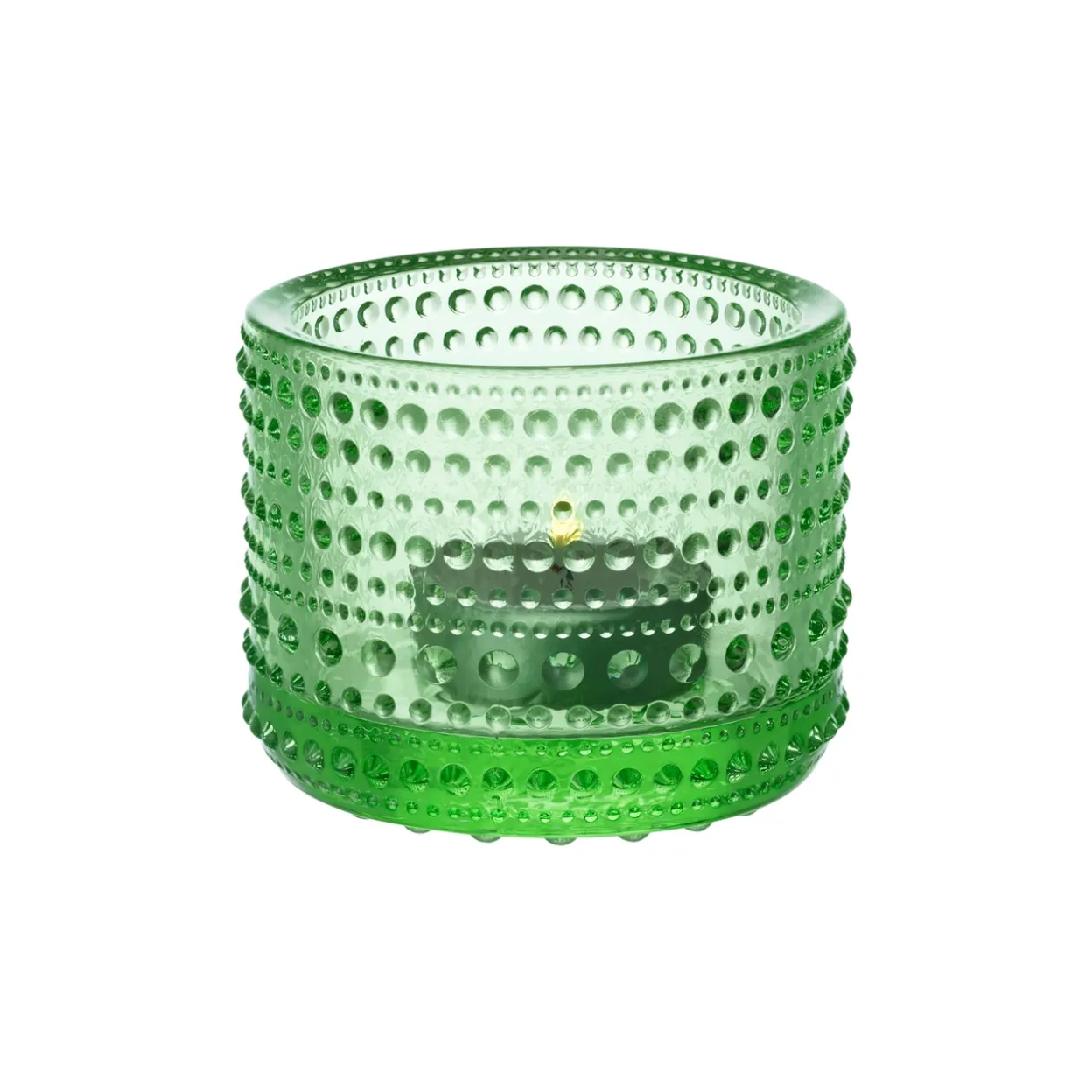 Ljuslykta 64mm äppelgön