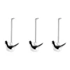 Mini glasfågel spegel 3-pack