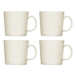Mugg 0,3L vit 4-pack