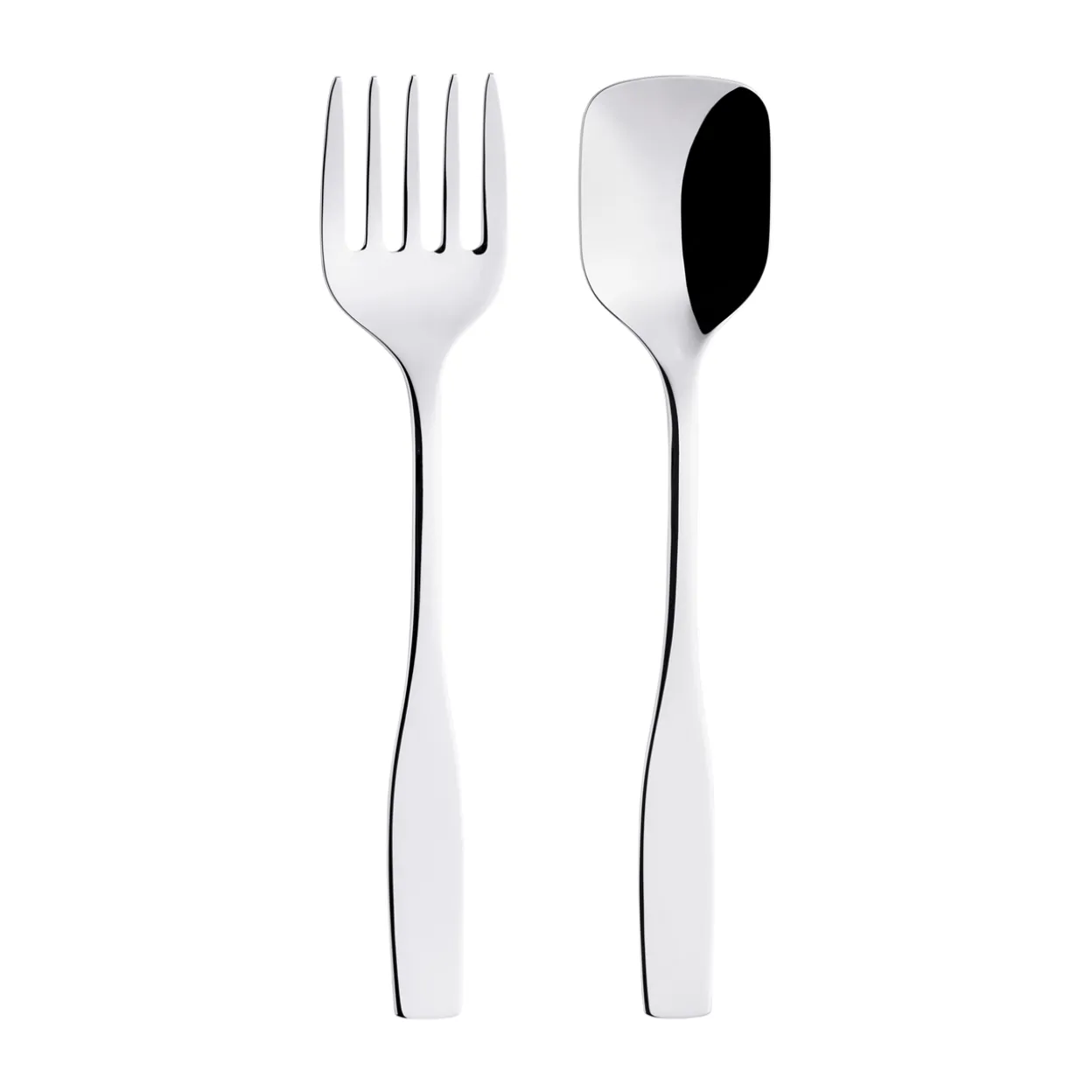 Serveringsbestick 2 delar blank