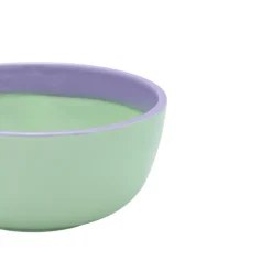 Skål 13cm mint-lila