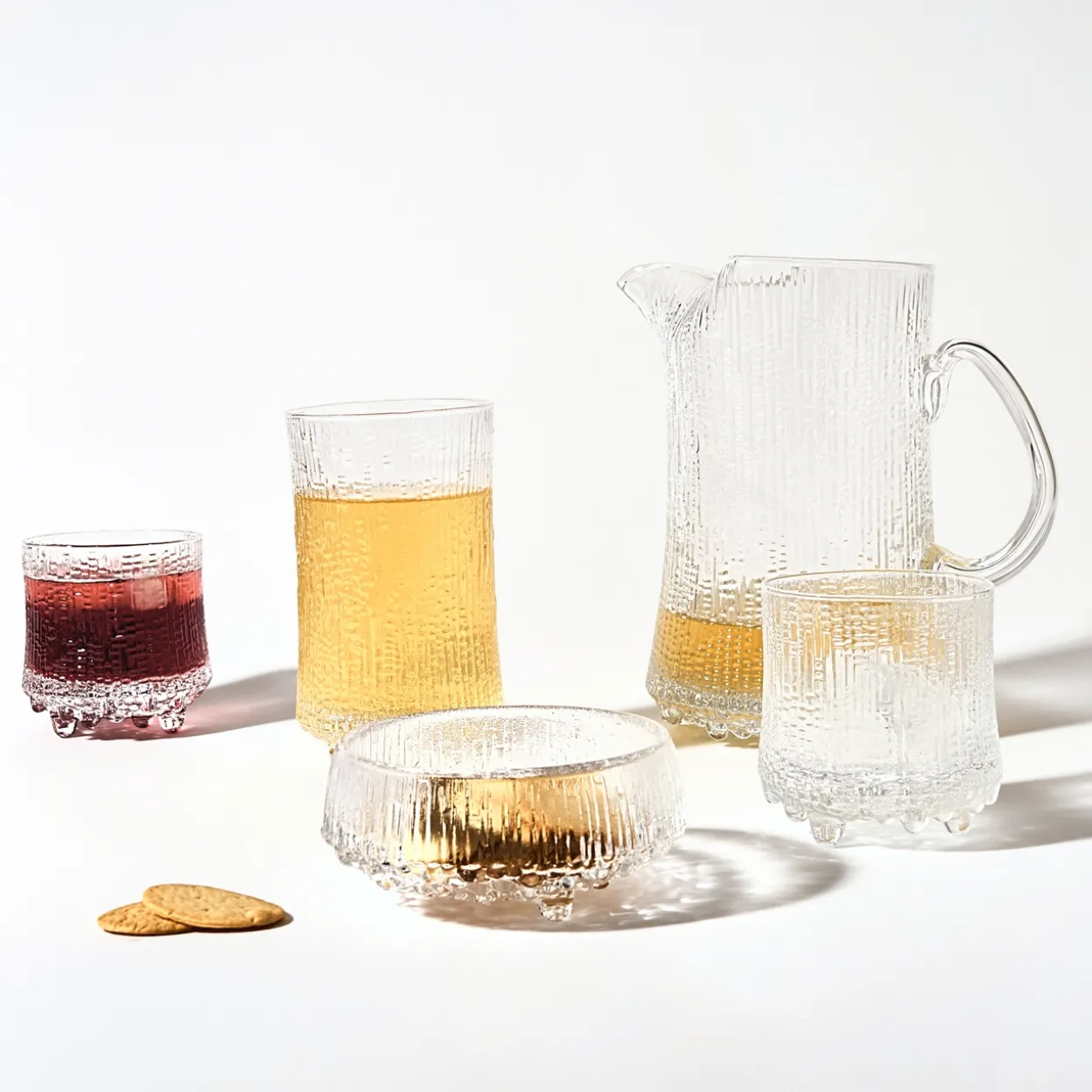 Skål 115mm klar 2-pack