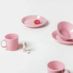 Tallrik 17cm pärlgrå