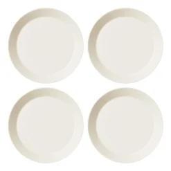 Tallrik 26cm vit 4-pack