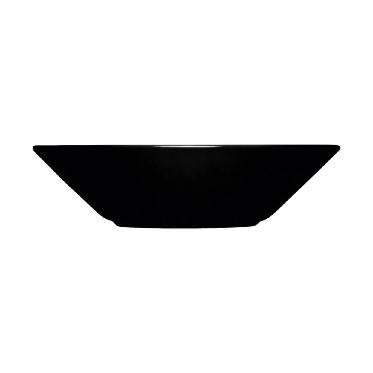 Tallrik djup 21cm svart