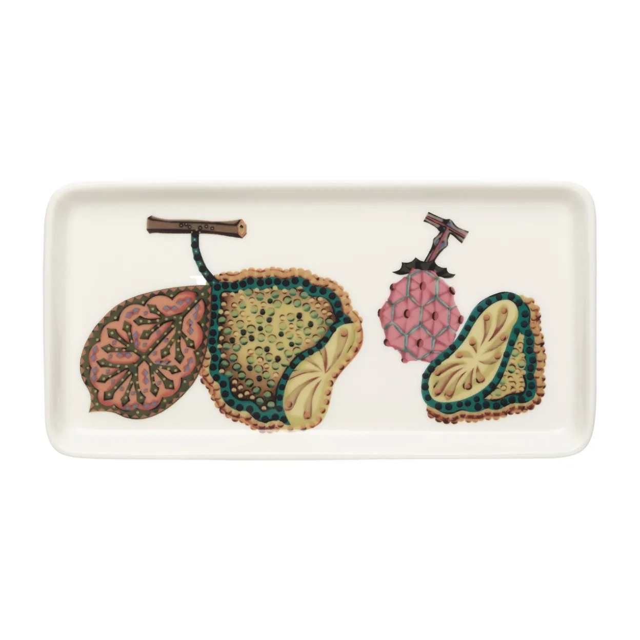 Tallrik rektangulär 12x24cm Sato