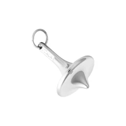 Väsksmycke snurra 5cm metall
