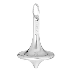 Väsksmycke snurra 5cm metall